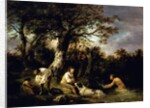 Boys Bathing by George Morland