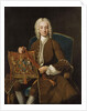Portrait of John, Lord Henry, three-quarter-length, seated in a Brown Ermine Lined Coat, with the Purse of Lord Privy Seal, 1741 by Jean-Baptiste van Loo