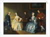 A Group Portrait of the Chambers Family by John Thomas Seton