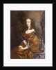 Portrait of a Lady, possibly Elizabeth Wharton, wife of Robert Bertie, 3rd Earl of Lindsey by Peter Lely