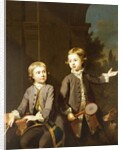 Double Portrait of Henry Penruddocke Wyndham and his Brother Wandham by Joseph Highmore