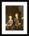 Double Portrait of Henry Penruddocke Wyndham and his Brother Wandham by Joseph Highmore