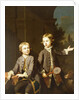 Double Portrait of Henry Penruddocke Wyndham and his Brother Wandham by Joseph Highmore