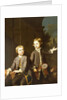 Double Portrait of Henry Penruddocke Wyndham and his Brother Wandham by Joseph Highmore
