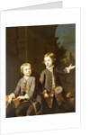 Double Portrait of Henry Penruddocke Wyndham and his Brother Wandham by Joseph Highmore