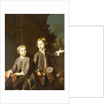 Double Portrait of Henry Penruddocke Wyndham and his Brother Wandham by Joseph Highmore