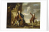 Group Portrait of George Fitzgerald with his Sons George, seen flying a Kite, and Charles by Johann Zoffany