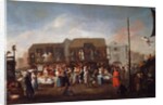 Bartholomew Fair by Egbert van Heemskerck