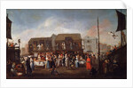 Bartholomew Fair by Egbert van Heemskerck