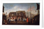 Bartholomew Fair by Egbert van Heemskerck