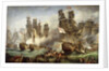 The Battle of Trafalgar by English School