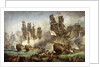 The Battle of Trafalgar by English School