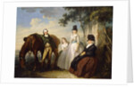 A Group Portrait of the Parker Family by Henry Singleton