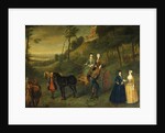 Ladies and Maids of Honour in Greenwich Park by Charles Phillips
