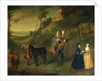 Ladies and Maids of Honour in Greenwich Park by Charles Phillips