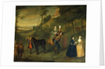 Ladies and Maids of Honour in Greenwich Park by Charles Phillips