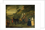 Ladies and Maids of Honour in Greenwich Park by Charles Phillips