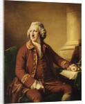 Portrait of Charles Howard, seated in a Brown Suit Trimmed with Gold Braid, 1768 by Francis Cotes