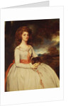 Portrait of Mrs. Moody Second Wife of Samuel Moody by George Romney