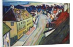 Murnau-upper Market Street; Marnau-Obermarkt, 1908 by Wassily Kandinsky