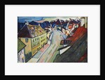 Murnau-upper Market Street; Marnau-Obermarkt, 1908 by Wassily Kandinsky