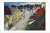 Murnau-upper Market Street; Marnau-Obermarkt, 1908 by Wassily Kandinsky