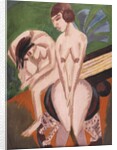 Two Nudes in the Room; Zwei Akte im Raum, 1914 by Ernst Ludwig Kirchner