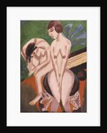 Two Nudes in the Room; Zwei Akte im Raum, 1914 by Ernst Ludwig Kirchner
