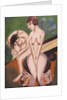 Two Nudes in the Room; Zwei Akte im Raum, 1914 by Ernst Ludwig Kirchner