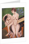Two Nudes in the Room; Zwei Akte im Raum, 1914 by Ernst Ludwig Kirchner