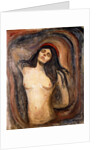 Madonna, 1894-1895 by Edvard Munch