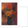 Large Still life: Red and Yellow Dahlia; Grosses Stilleben: Rote und Gelbe Dahlien, 1937 by Alexej von Jawlensky
