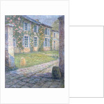 The Rose House in Versailles; La Maison Rose a Versailles, 1918 by Henri Eugene Augustin Le Sidaner