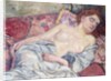Nude on a Divan; Nu au Divan, 1907 by Theo van Rysselberghe