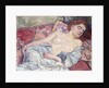 Nude on a Divan; Nu au Divan, 1907 by Theo van Rysselberghe