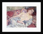 Nude on a Divan; Nu au Divan, 1907 by Theo van Rysselberghe