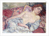 Nude on a Divan; Nu au Divan, 1907 by Theo van Rysselberghe