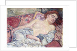 Nude on a Divan; Nu au Divan, 1907 by Theo van Rysselberghe