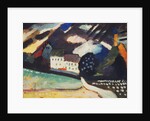 Murnau Castle and the Church II; Murnau, Schloss und Kirche II, 1909 by Wassily Kandinsky