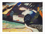 Murnau Castle and the Church II; Murnau, Schloss und Kirche II, 1909 by Wassily Kandinsky