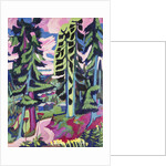 Wild Mountain; Wildboden, 1927-1928 by Ernst Ludwig Kirchner