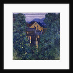 Overview of Payerbach, in the background the Rax; Durchblick durch Payerbach,im Hintergrund die Rax, c.1912-1913 by Koloman Moser