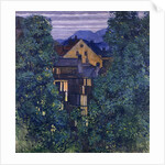 Overview of Payerbach, in the background the Rax; Durchblick durch Payerbach,im Hintergrund die Rax, c.1912-1913 by Koloman Moser