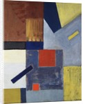 Abstract Composition; Abstrakte Komposition, 1923-1924 by Kurt Schwitters