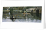 The Bridge at Grez, 1883 by John Lavery