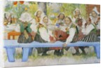 Kersti's Birthday, 1909 by Carl Larsson