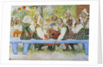 Kersti's Birthday, 1909 by Carl Larsson