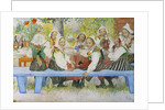 Kersti's Birthday, 1909 by Carl Larsson