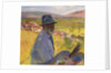 Self portrait at La Bastide-du-Vert; Autoportrait a La Bastide-du-Vert, 1905 by Henri Jean Guillaume Martin