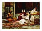 In the Harem, 1881 by Filippo Baratti